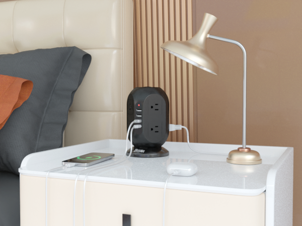 multi plug outlet with usb ports