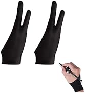Stylus Pen Gloves 2 Pack Black