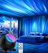 Northern Lights Projector &amp; Aurora Light Projector with White Noise, Timer, Remote - Galaxy Light...