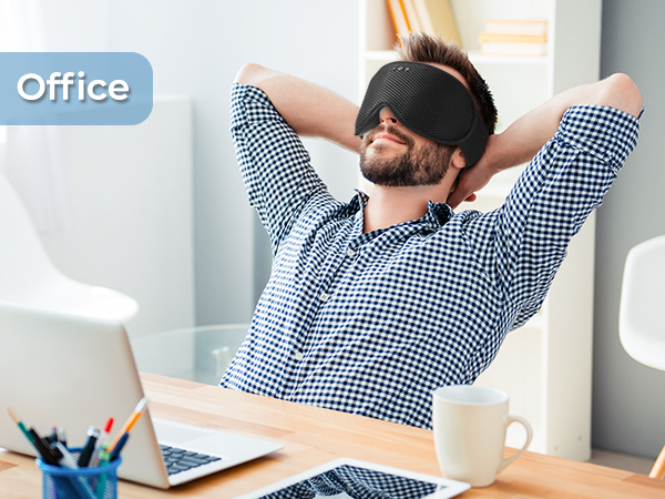 sleep mask with bluetooth headphones