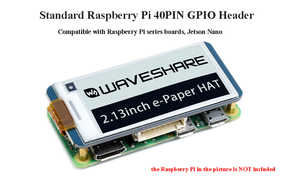 2.13inch e-Paper HAT-2