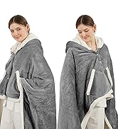 wearable heated blanket