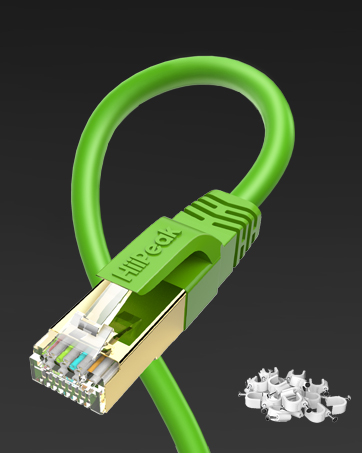 cat 8 ethernet cable high-speed cables patch lan network computer internet cable gaming Green cat 7