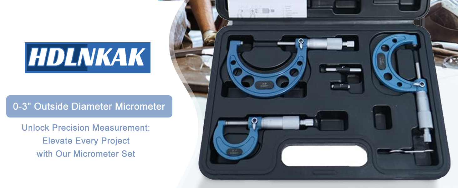 Outside Micrometer Set