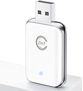 Wireless Carplay Adapter for iPhone, Convert Wired Car Play to Wireless, 2 in 1 Plug and Play Min...