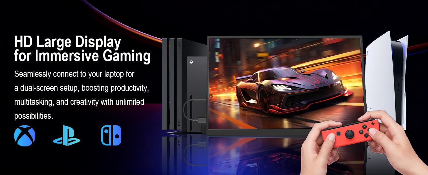 10 inch portable monitor