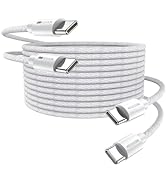 MOGOOD USB C Charger Cable, USB C to USB C Cable (3.3ft,2Pack) 100W(5A) Fast Charging Cord USB 2....