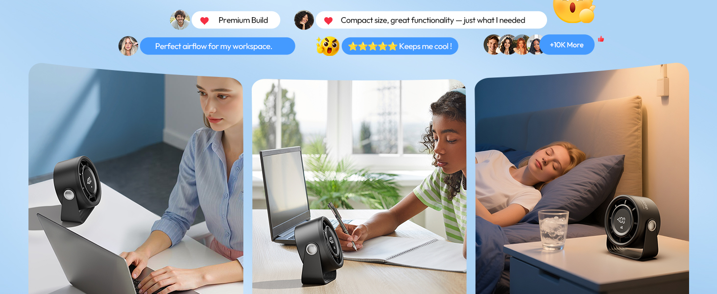 fan for camping ventiladores recargables desktop fan wireless fan