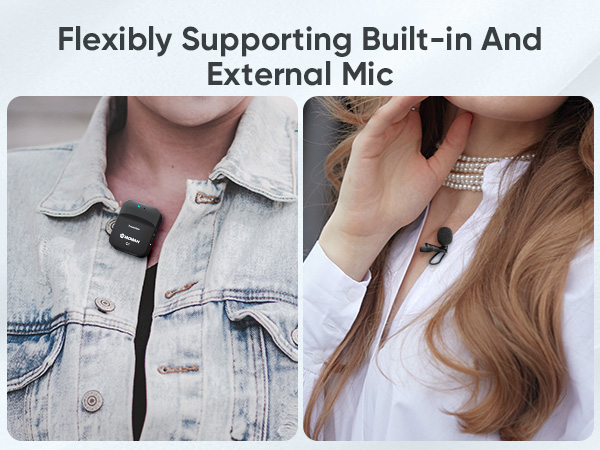 Moman C1 Wireless Lavalier Microphone