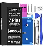 WAVYPO Battery for iPhone 7 Plus, Upgraded High Capacity New Version Battery Replacement for iPho...