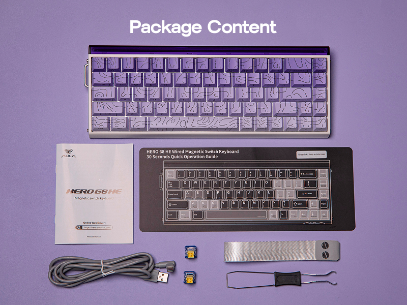 Wired Magnetic Gaming Keyboard