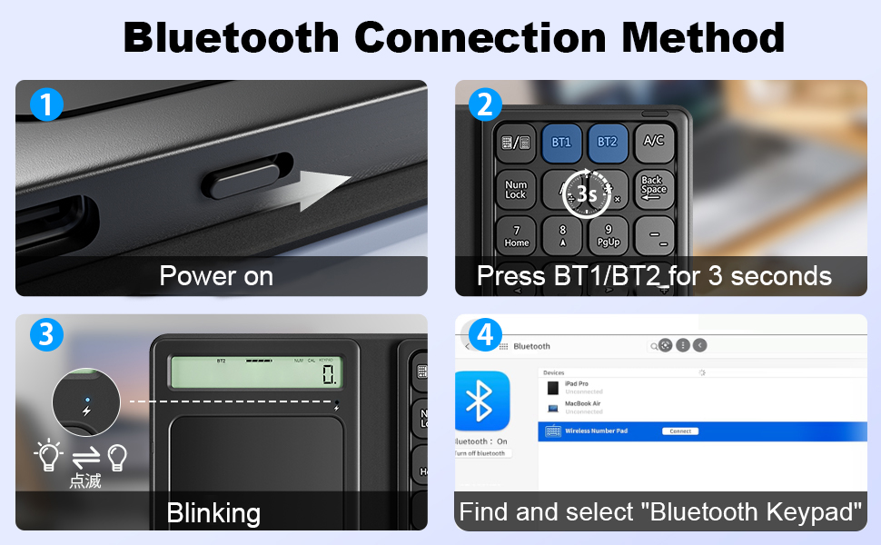Bluetooth Number Pad