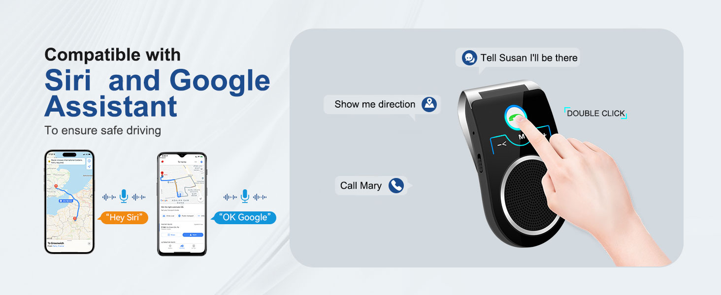 Hands Free Cell Phone Car Kit