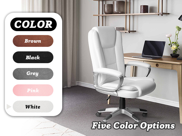 white office chair