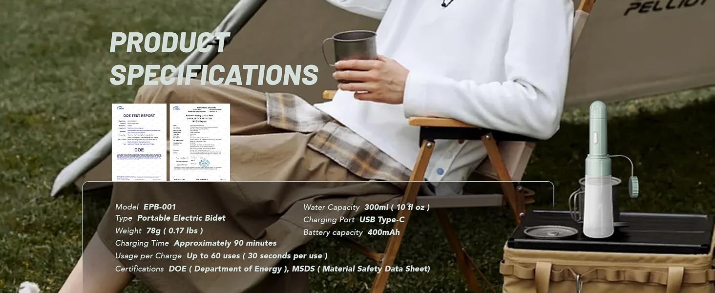 portable bidet for travel