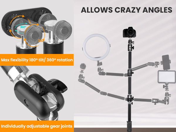 Camera arm Camera desk mount