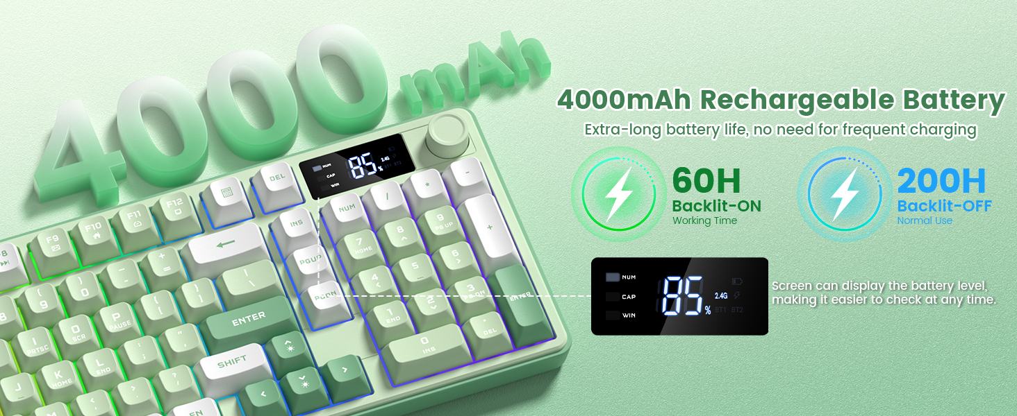 4000mAh Rechargeable Battery