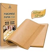 200 Pcs Parchment Paper Sheets, 12 x 16 Inch, Precut Non-Stick Parchment Sheets for Baking, Cooki...