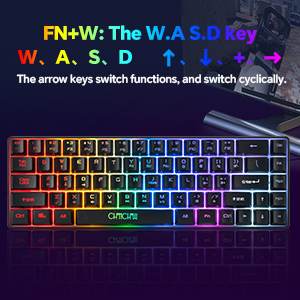 gaming keyboard mini 