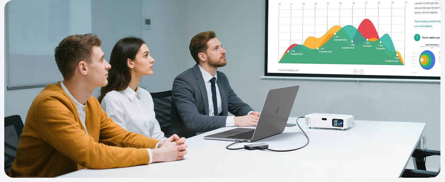 6-in-1 USB C Docking Station