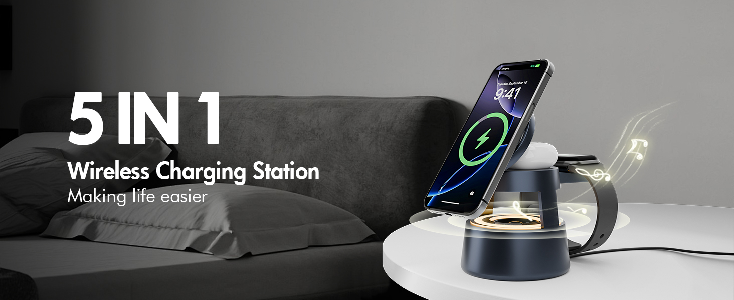 iphone 16 pro max charging station 3 in 1 charging station apple wireless charging station