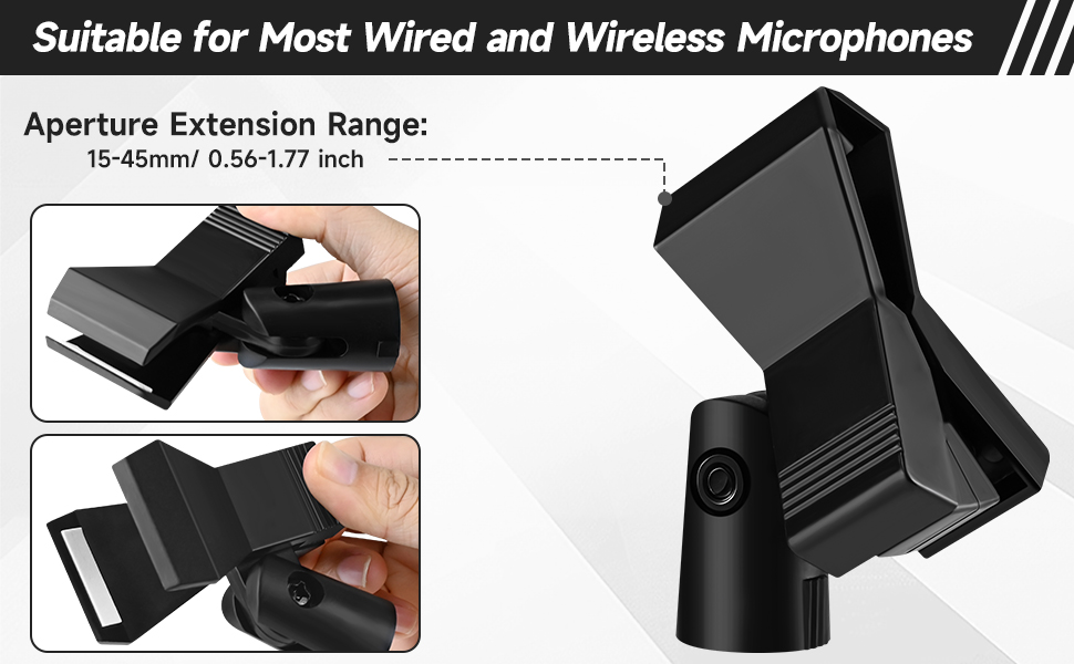 wireless mic clip