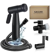 Luxury Handheld Bidet Toilet Sprayer, Premium SUS304 Stainless Steel Bathroom Bidet Sprayer Attac...