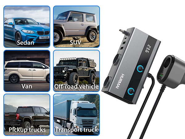 Cigarette Lighter Splitter