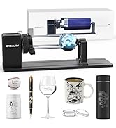 Official Creality Rotary Kit Pro, Laser Rotary Roller 4 in 1 Multi-Function Engraving Accessories...