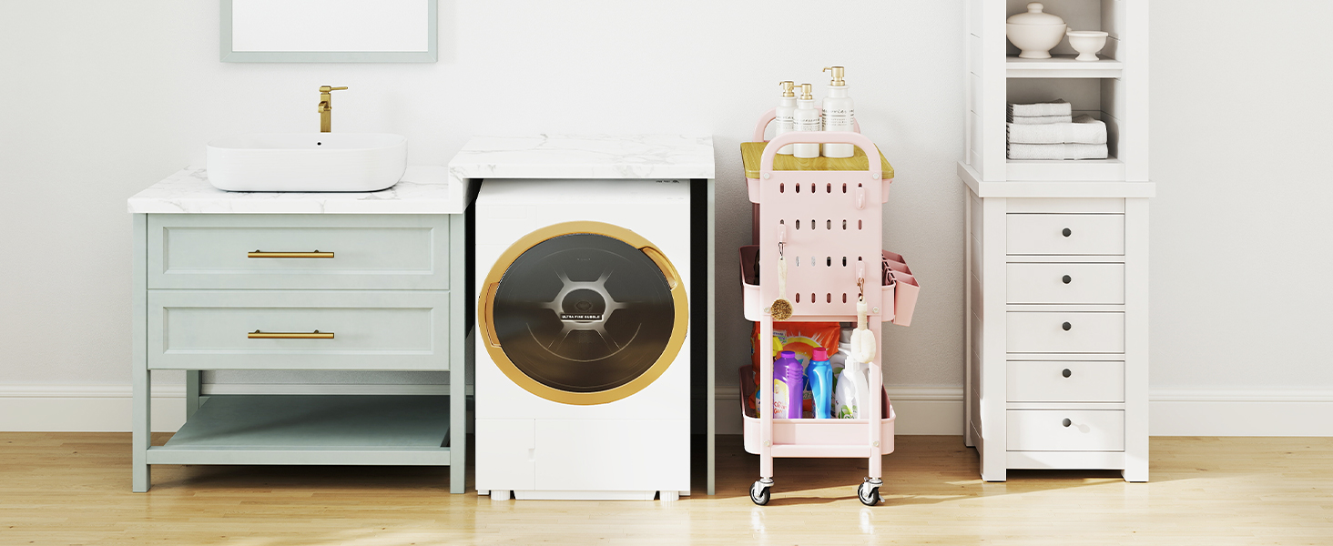 nail cart organizer with wheels