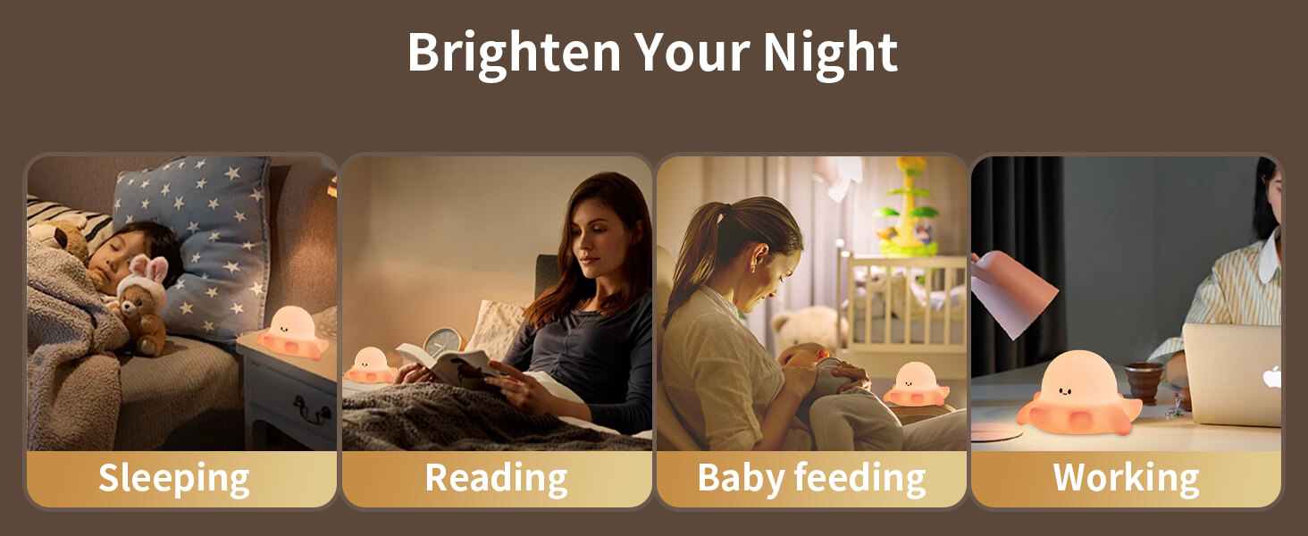 silicone night light