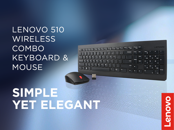 510 wireless combo - Simple yet elegant