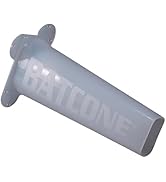 WCS Bat Cone II One-Way Bat Excluder - 6" Reusable Polyethylene Exit Cone for Attics, Soffits &amp; R...