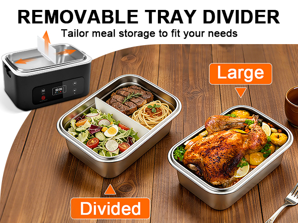 Heated Lunch BoxHeated Lunch BoxElectric Lunch Box,Battery PoweredElectric Lunch Box