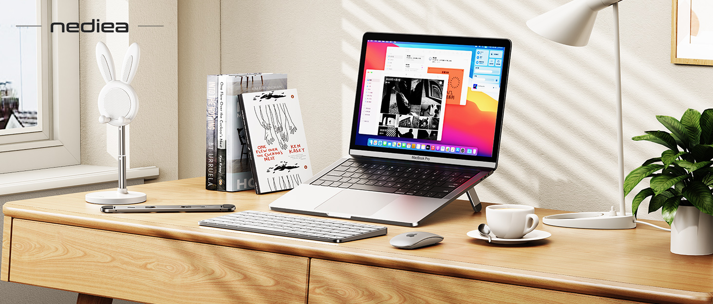 nediea office accessories, laptop stand &amp; phone stand