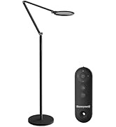 Honeywell LED Floor Lamp - F01BK Sunturalux Eye Caring Dimmable Standing Light with Remote,Brigh...