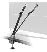 TV Safety Straps Furniture and TV Wall Anchors and Punch-Free Clamp Straps for Baby Proofing, VES...