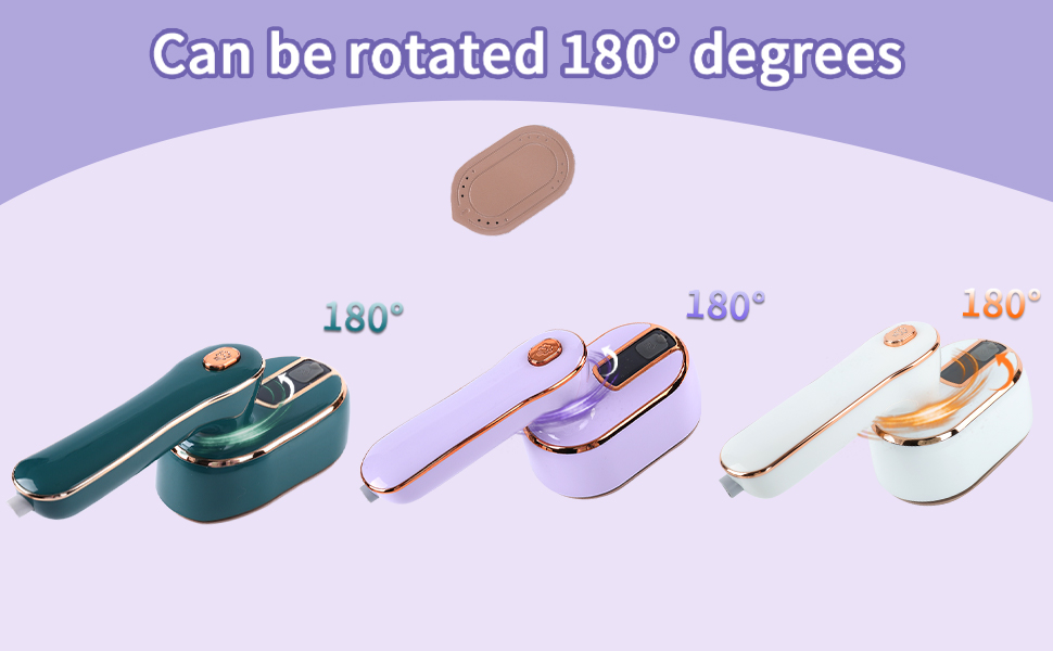 foldable portable handheld steamer designed for easy storage and travel