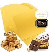 Palksky Large Dubai Chocolate Bar Pistachio Wrappers Packaging with Stickers, 100Pcs 10 Inch Choc...