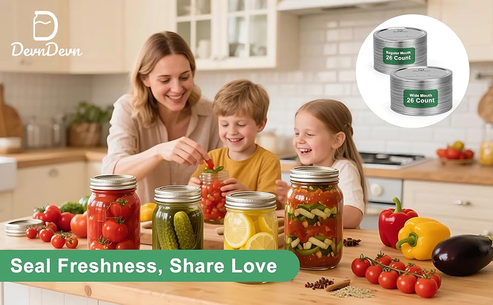canning lids regular mouth