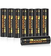 BONAI Lithium Batteries AA, 1.5V 3000mAh Longest Lasting Double A Battery - Ultimate Power for Hi...