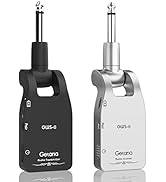 Getaria Upgrade 2.4GHZ Wireless Guitar System Built-in Rechargeable Lithium Battery Wireless Guit...