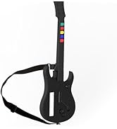 NBCP Wii Guitar Hero, Wireless Guitar for Wii Guitar Hero and Rock Band Games, Compatible with Al...