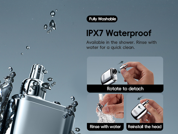 yoose portable alloy nose hair trimmer for men and women