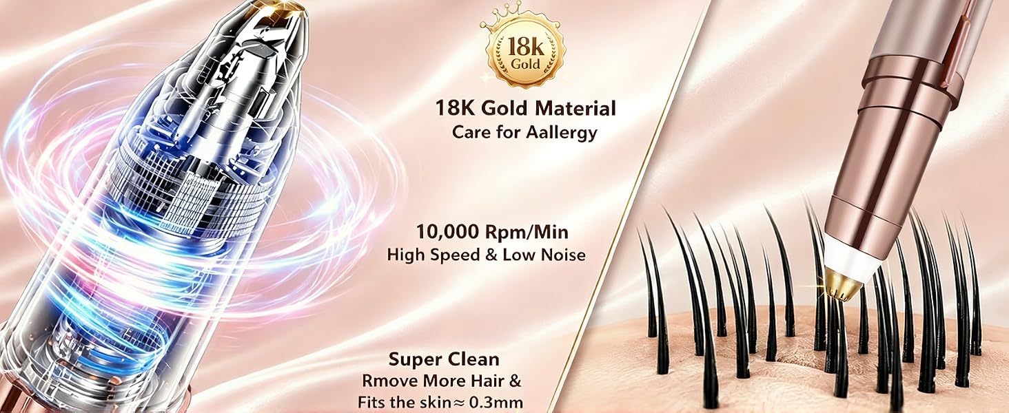 Eye Brow and Face Epilator Hair Removal