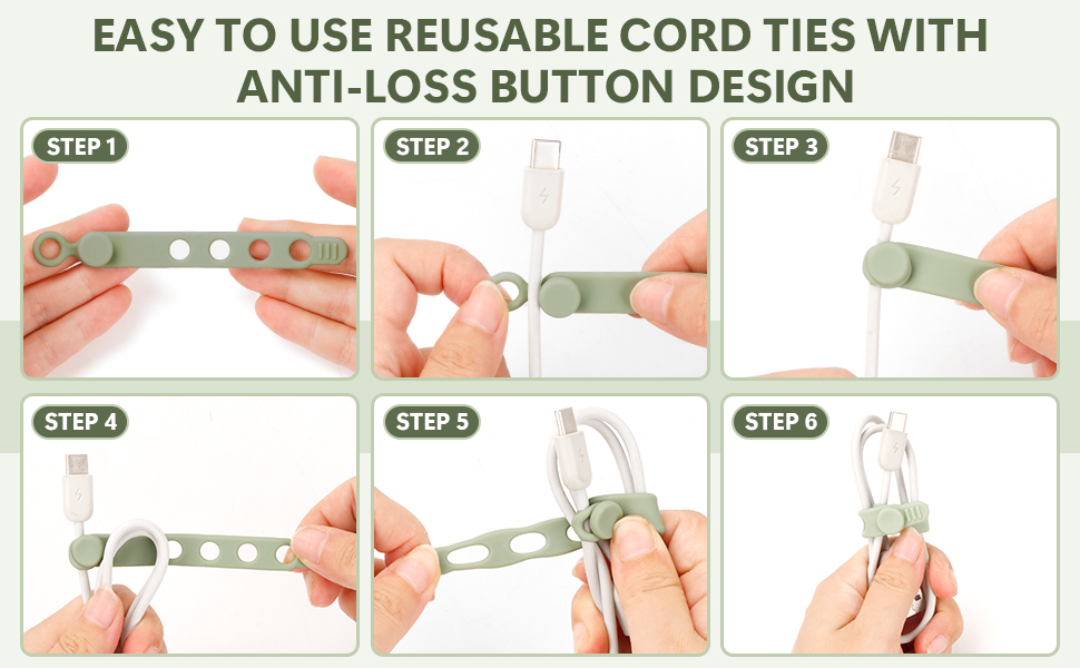 Silicone Cable Ties