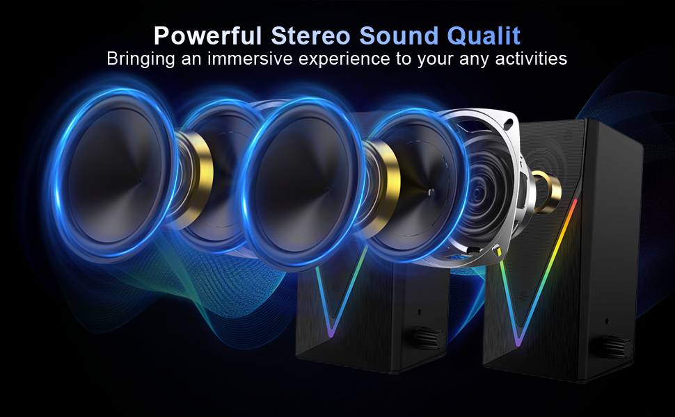 wored computer speakers