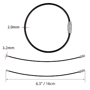 6.3'' steel wire ring 