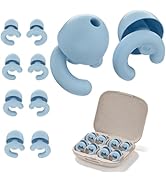 HeyFir Noise Cancelling Ear Plugs for Sleep, Small Ear Fit - No-Pain for Side Sleepers, 33dB NRR ...