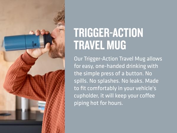 Trigger Action Travel Mug